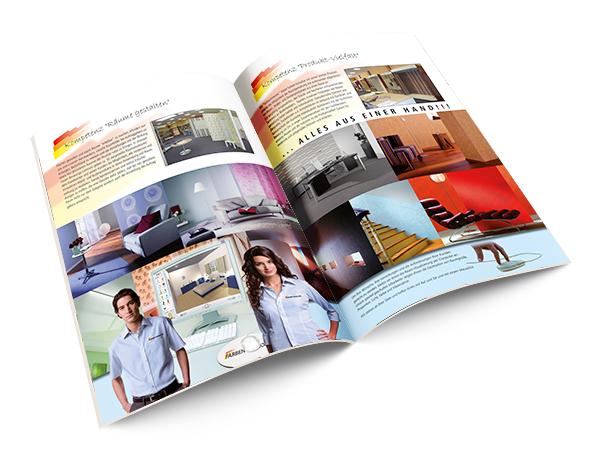 Grafikdesign Beispiel Imagebroschüre Winkler & Gräbner GmbH
