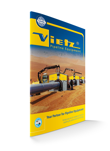 Grafikdesign Beispiel Imagebroschüre Firma Vietz GmbH
