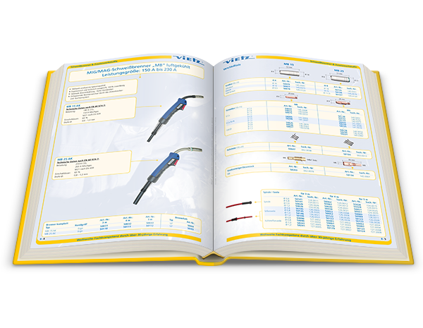 Grafikdesign Beispiel Produktkatalog Firma Vietz GmbH